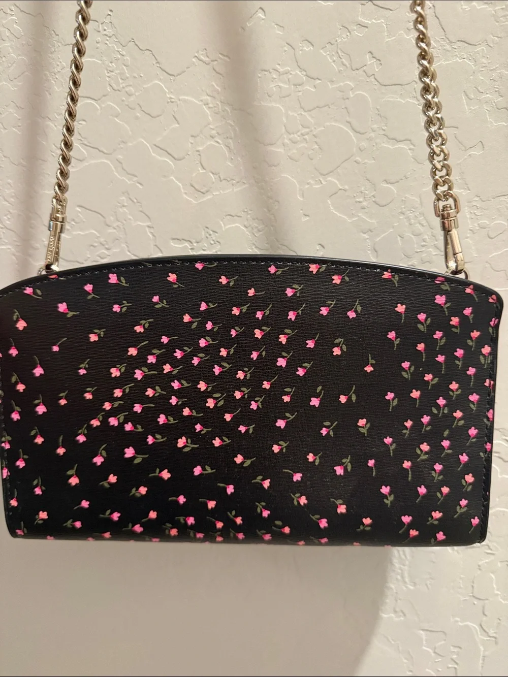 Kate Spade Spademals Money Bunny Floral Crossbody Wallet Bag